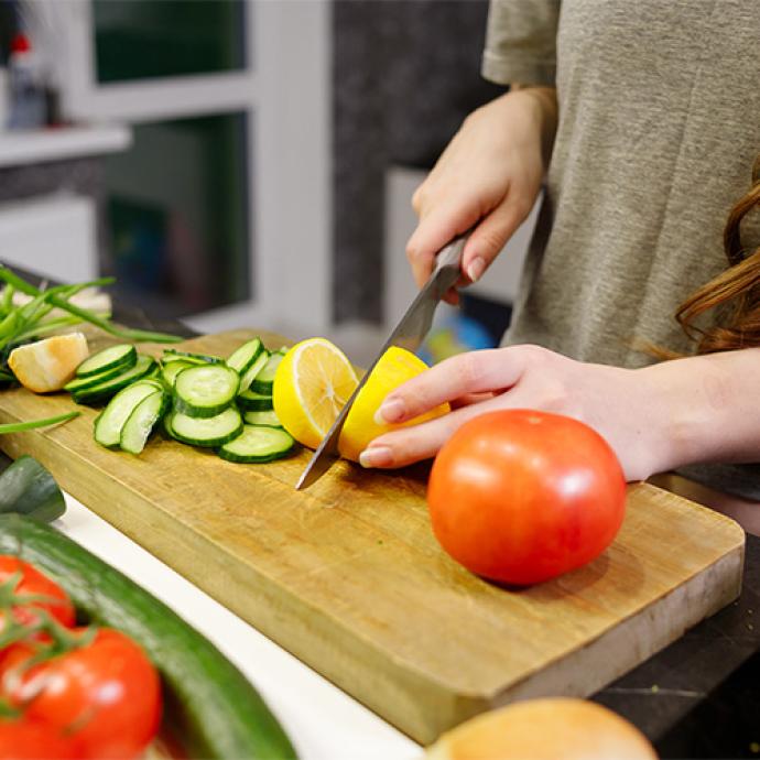 Éducation culinaire du malade traité pour un cancer 